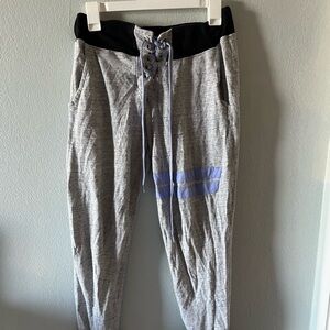 Joe Boxer Gray and Black Sweatpants